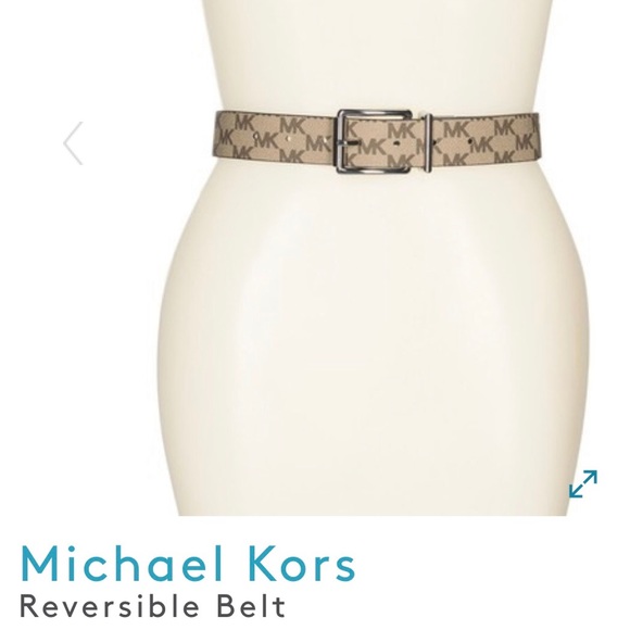 New Michael Kors Reversible Belt, Size Large - Picture 1 of 7